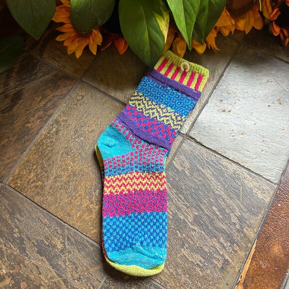 Socklady Sol Mate Hand-Knit Socks in "Bluebell" NWT - Picture 5 of 10